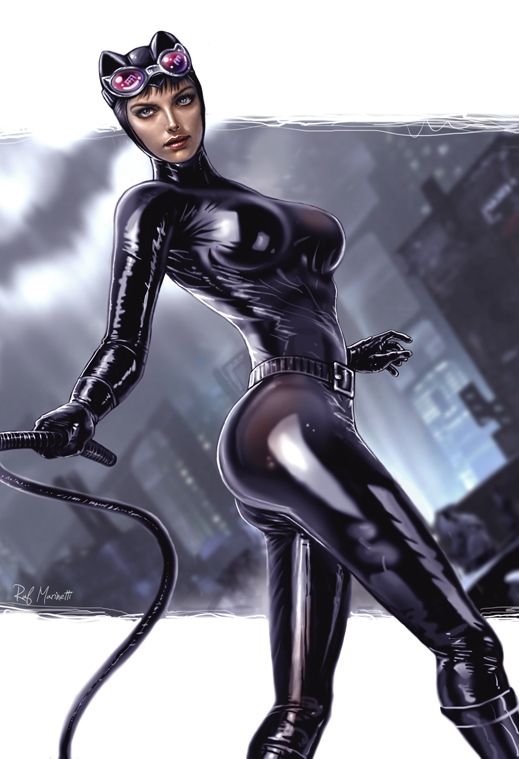 Catwoman fumetti porno