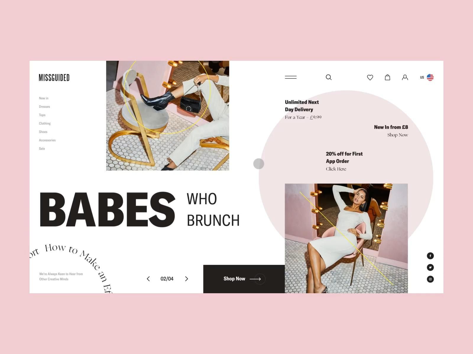 Ecommerce Website Design | Web Design Inspirations