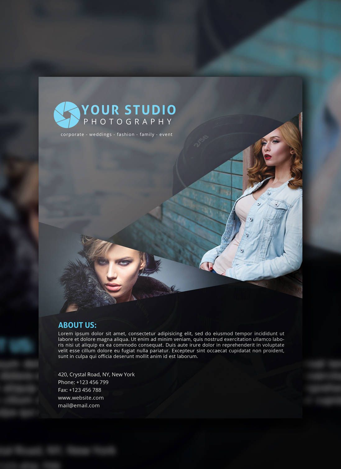 photography flyer psd template photographer flyer flyer template photoshop templates for photographers