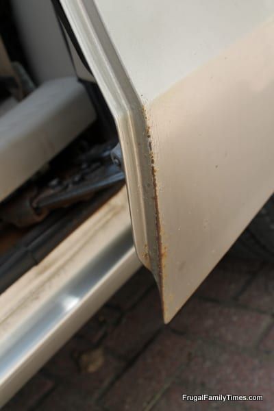 DIY Rust Repair ~ How to Cover Up Rust on a Car the Easy Way