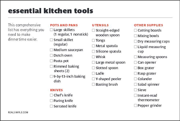 Essential Kitchen Tools Http Www Realsimple Food Recipes Essential Kitchen Tools Http Www Realsimple Food Recipes
