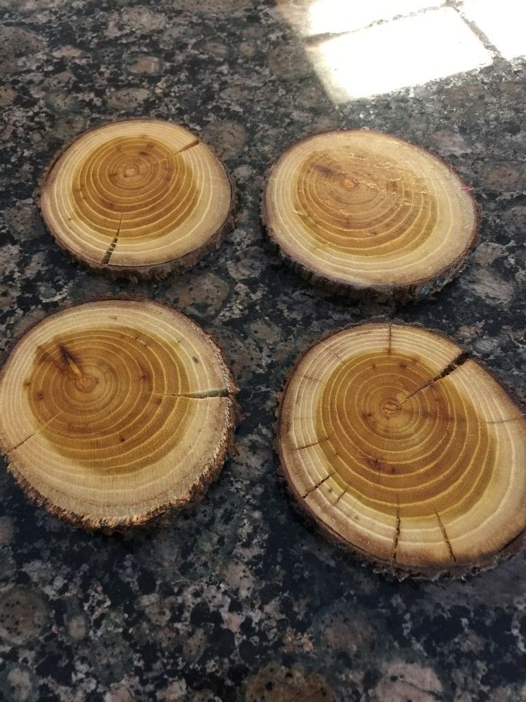 Bois d'arc coasters #liveedge #rustic Live Edge, Arc, Coasters, Rustic