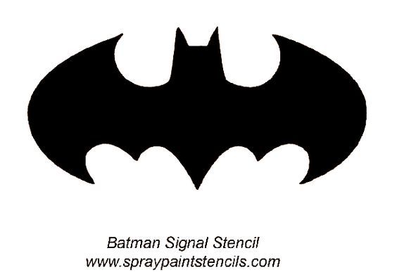 Batman Stencils Free Bat Signal View The Stencil Printable 