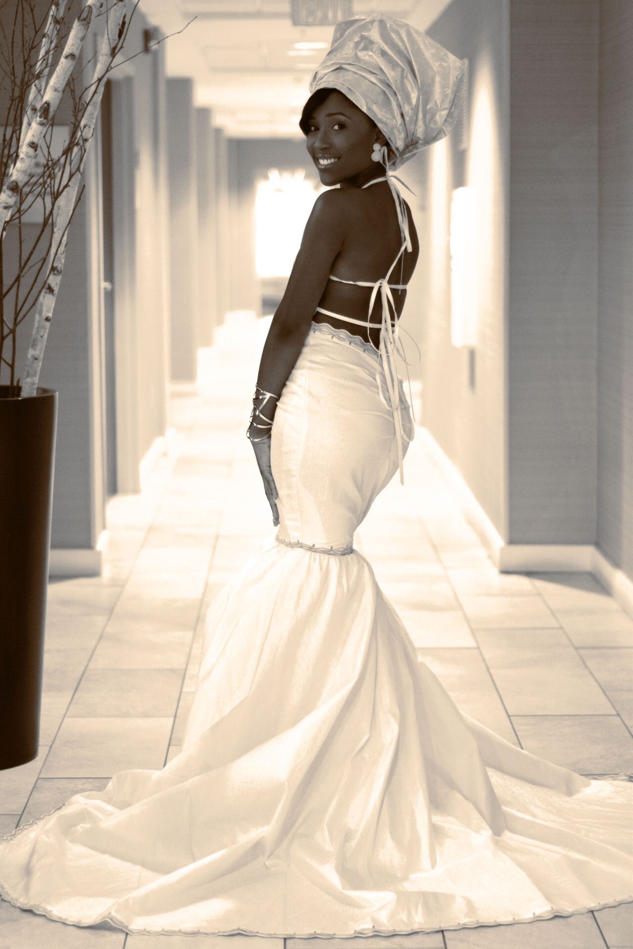 Pin by awa on omg | Wedding dress suit, Cream wedding dresses, Wedding