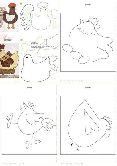 Chicken Quilting Blocks Chicken Quilt Applique Patterns