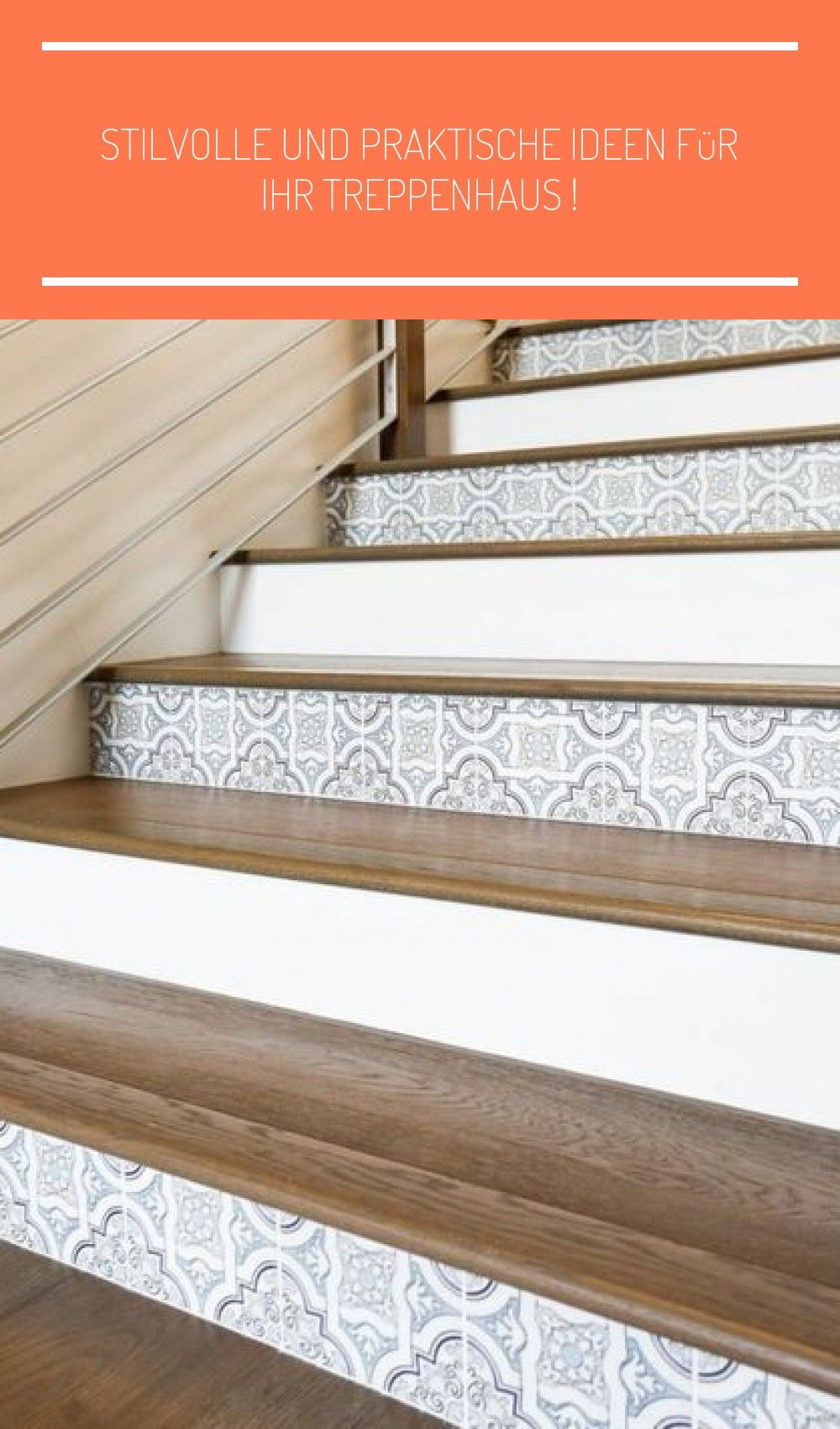 retro tapete treppenhaus #eingangsbereich haus stufen Stilvolle und praktische I...