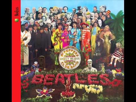 The Beatles Sgt Pepper Giclee Canvas Album Art