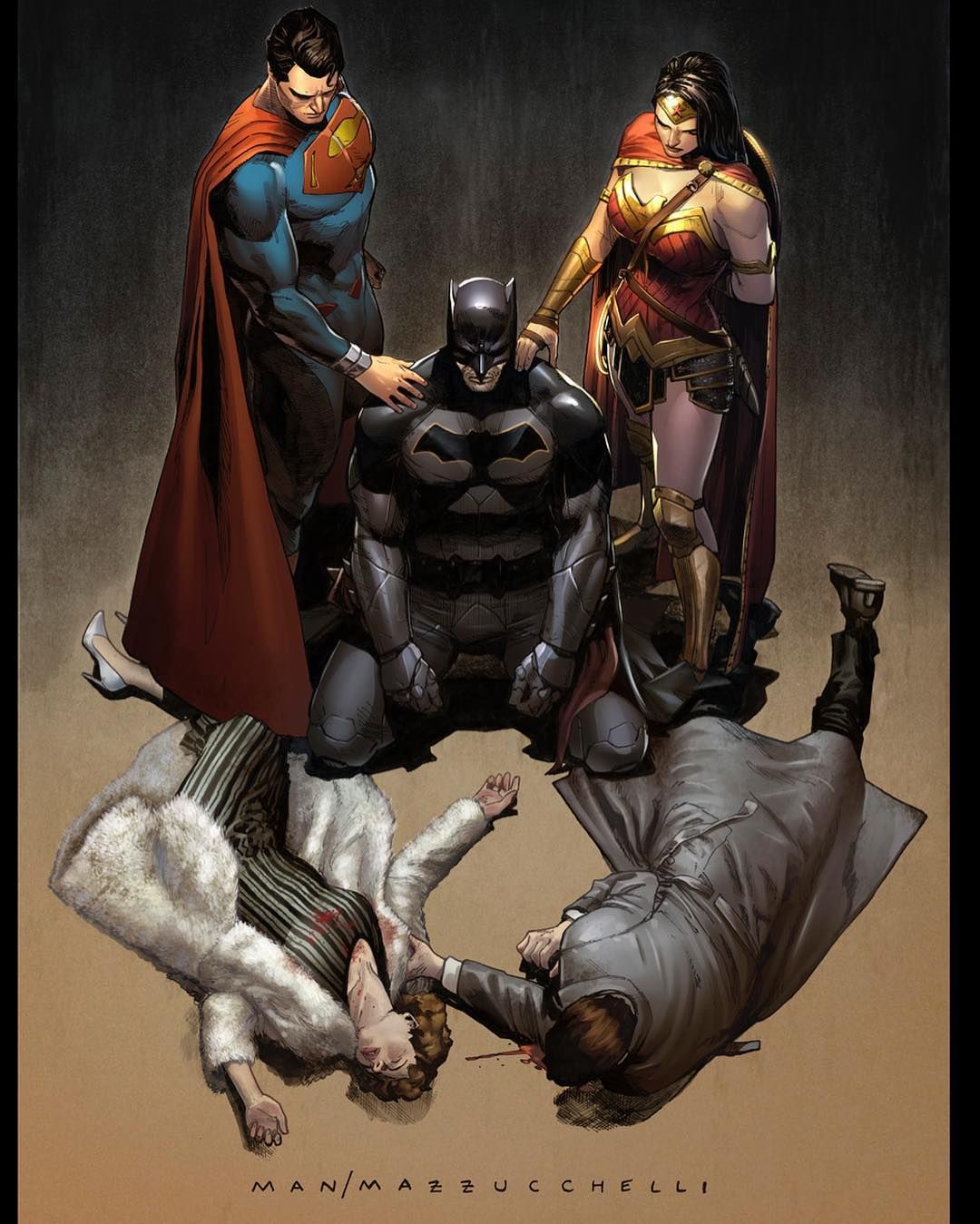 dc universe rebirth fan art trinity better together part