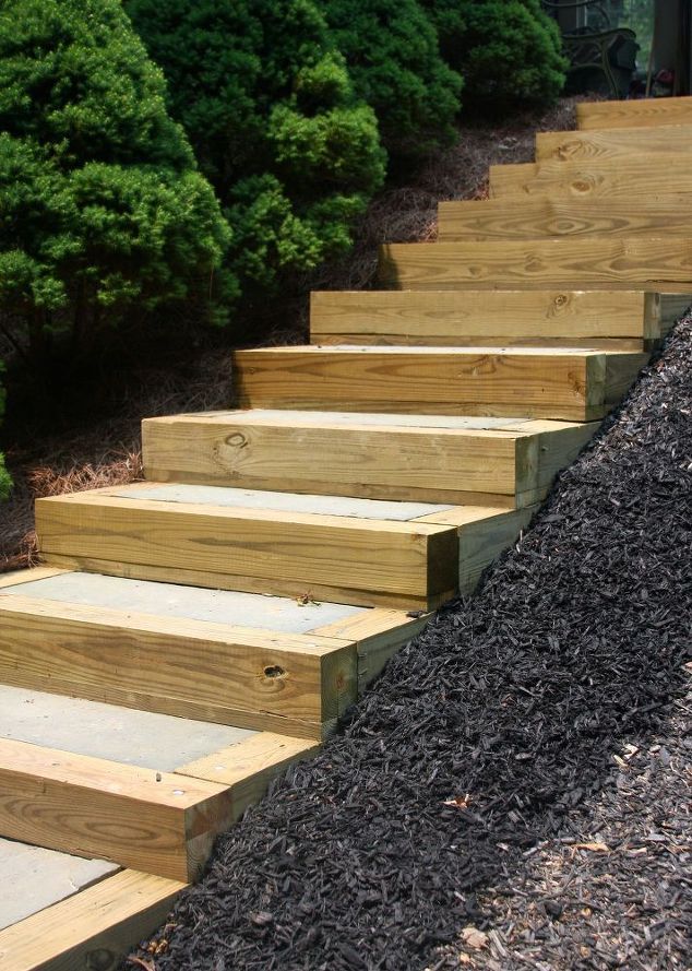 DIY Outdoor Staircase