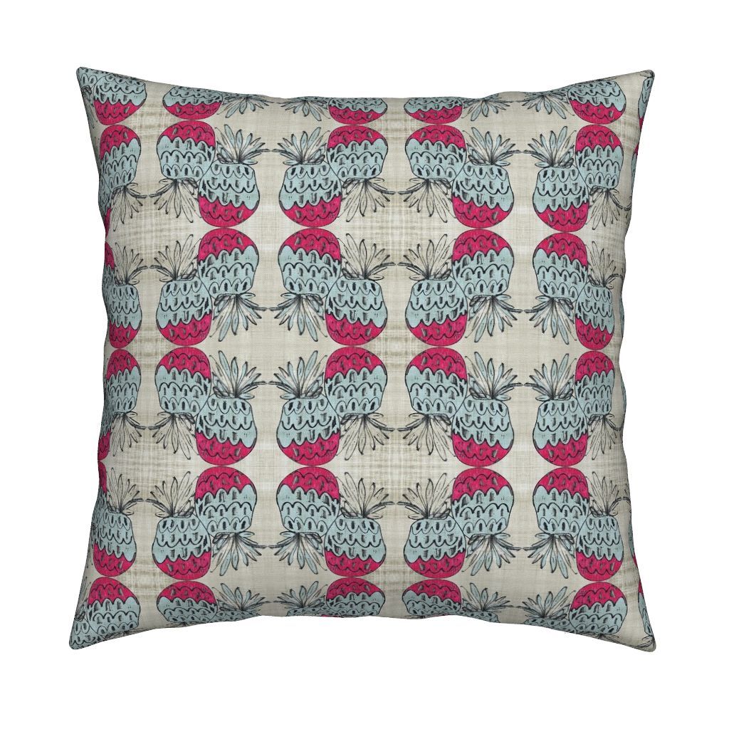 Floral Pillow Sham Zebrini/_floral/_mambo by holli/_zollinger Botanical Cotton Sateen Pillow Sham Bedding by Spoonflower
