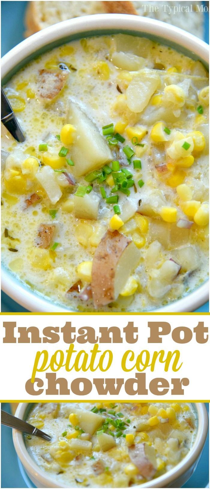 #thetypicalmom #instantpot #including #chowder #perfect #amazing #chowder #minutes #instant #potato...