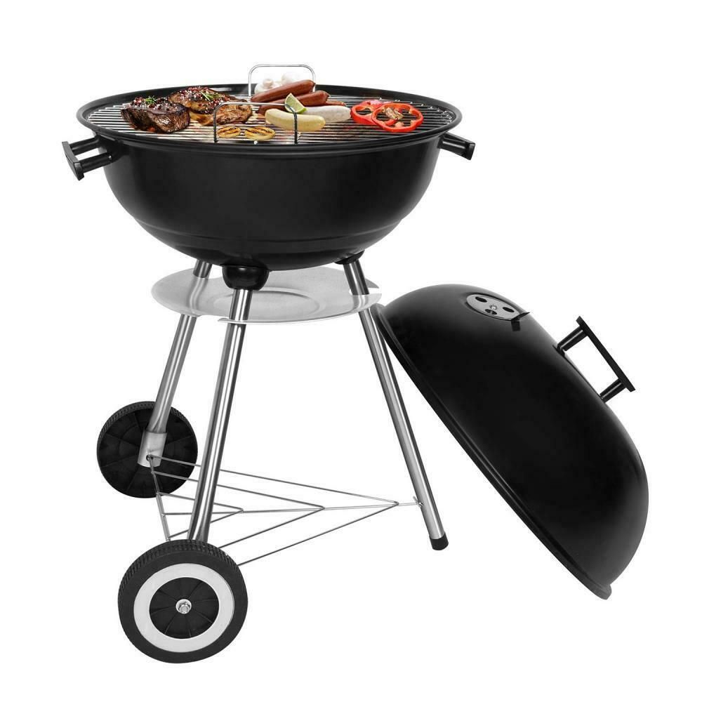 SunJas Barbecue à Charbon BBQ de Jardin Rond Dimensions ont BestCool Barbecue au Charbon de Bois, Barbecue Portable