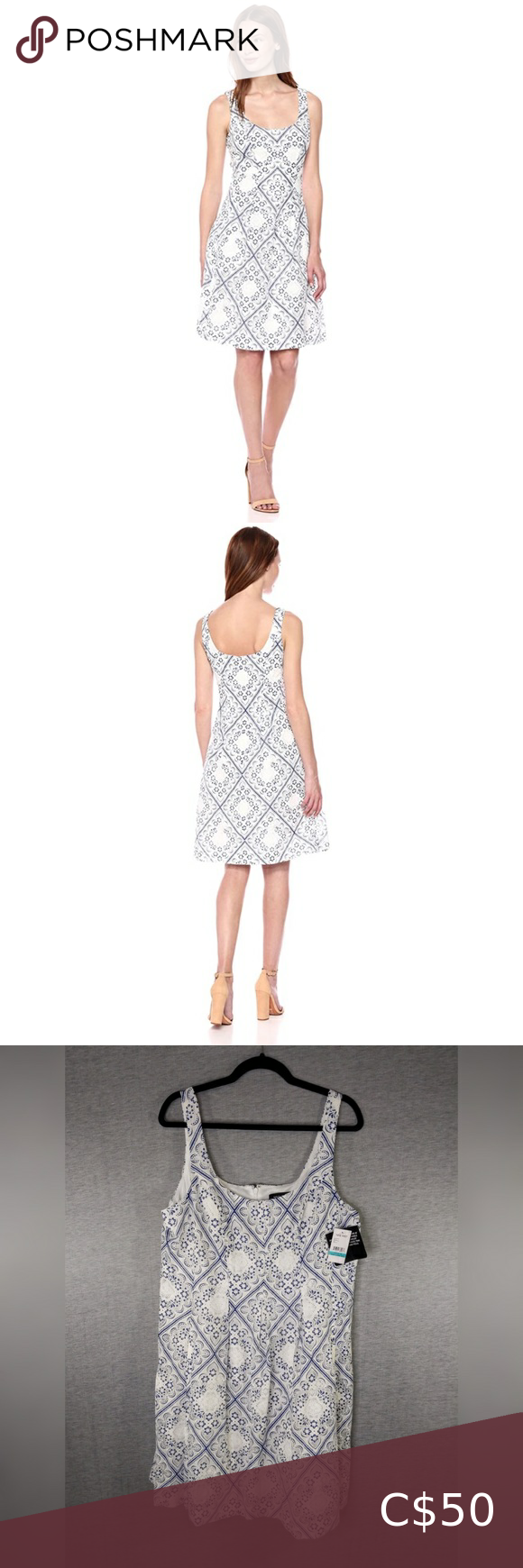 Nine West Lace Pleat Dress Nine West Lace Pleat Dress