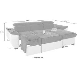 Cotta Ecksofa Cotta #smalllivingspaces