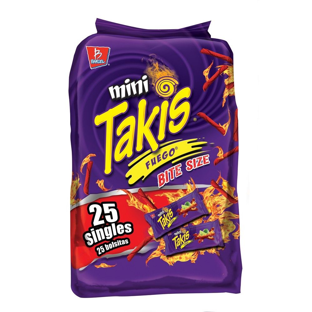 Do you have what it takes to handle the intensity of Takis Fuego Mini rolle...