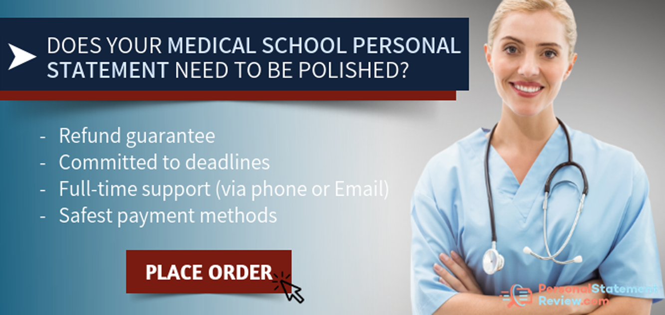 Medical school personal statement editing services