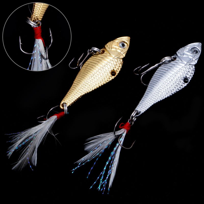 Fishing Lures Kit Spinners Swimbait Crankbaits Minnow Hard Baits Tackle 60PCS