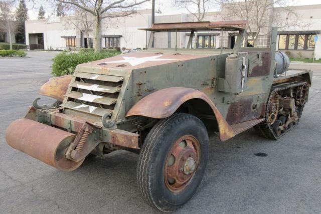 Military Surplus Auction >> 1941 White M2 Half Track Serial 231308 Mileage Reads 56 Military Surplus Auction >> 1941 White M2 Half Track Serial 231308 Mileage Reads 56