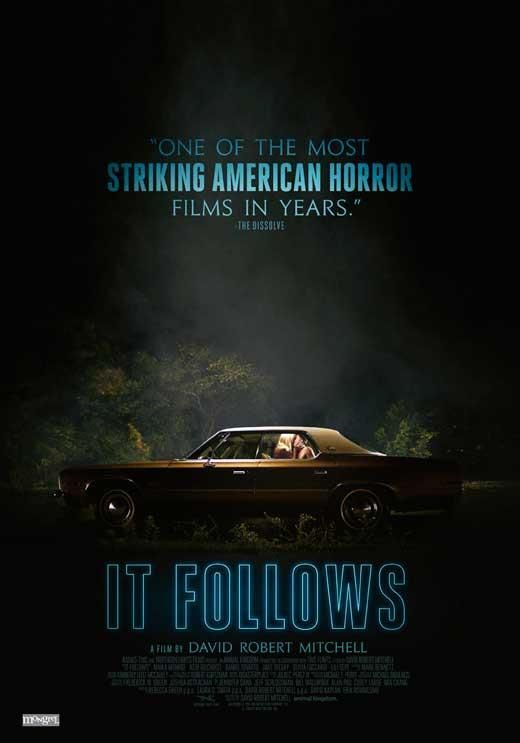 It Follows Canadian 27x40 Movie Poster 2015 Scary Movies Best Movie Posters Horror Posters