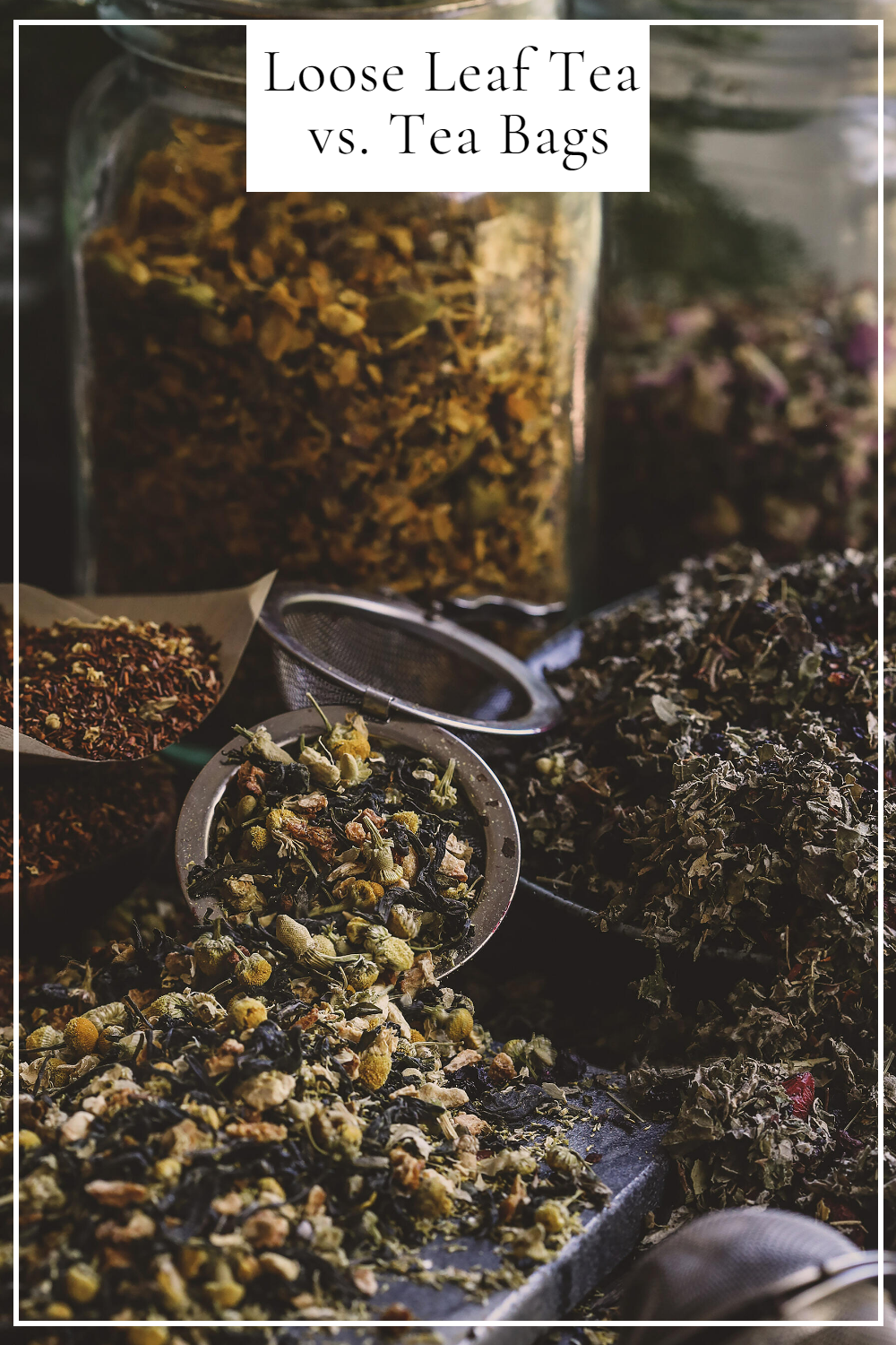 Explore the exciting ways choosing loose-leaf tea can upgrade your tea-drinking experience! Whether you want high quality traditional green, black, or white teas or want to try herbal teas, using loose-leaf teas opens a world of possibility. (#affiliate)
