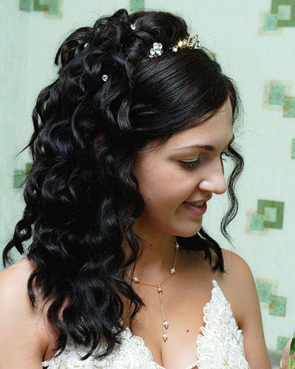 Quinceanera Wedding Hairstyles for Long Curly Hair | Top Wedding ...
