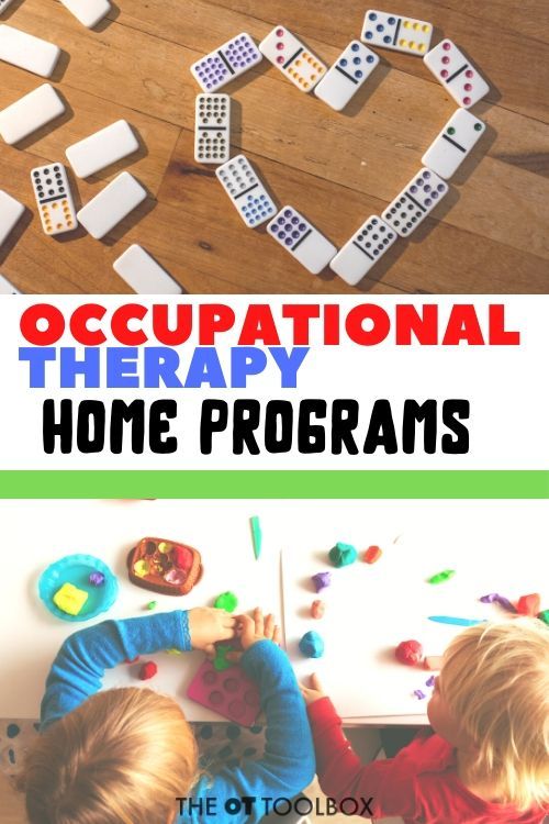 occupational therapy home programs the ot toolbox