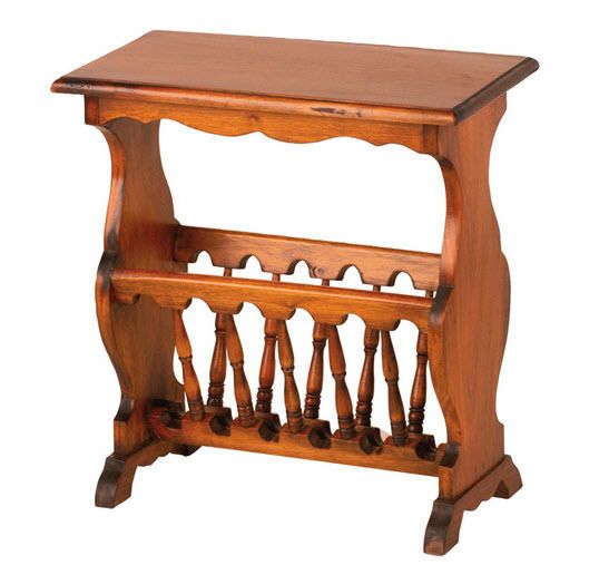 Mahogany Village Magazine Rack Mahogany Village Magazine Rack