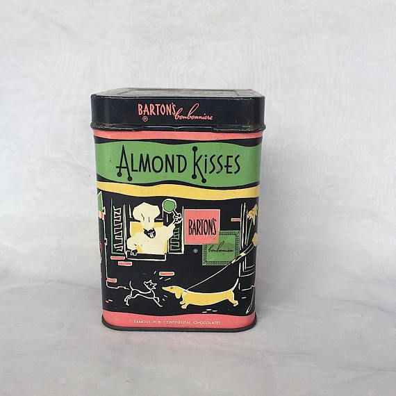 Vintage Candy Tin Vintage Tin Candy Container Old Candy Fresh