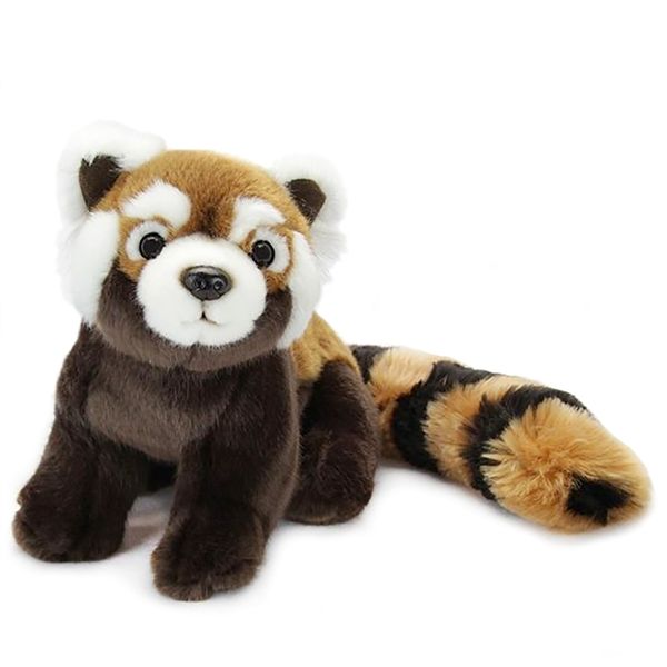 realistic red panda stuffed animal