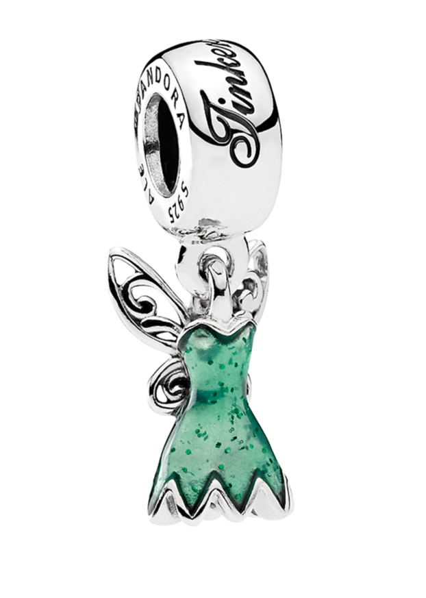 Tinker Bell Dress Disney Pandora Charm | Pandora charms disney ... Tinker Bell Dress Disney Pandora Charm | Pandora charms disney ...