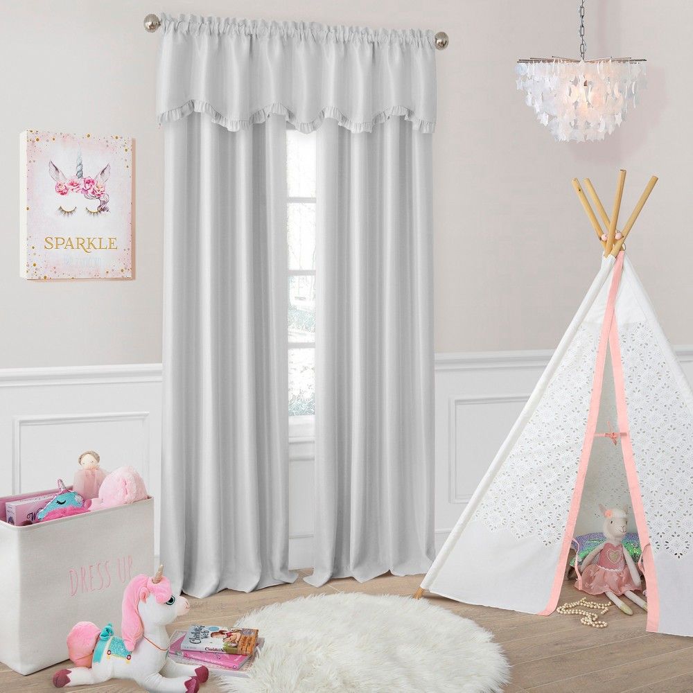 Adaline Nursery And Kids Blackout Window Curtain Panel 52 X 84 Blackout Window Curtain Panel