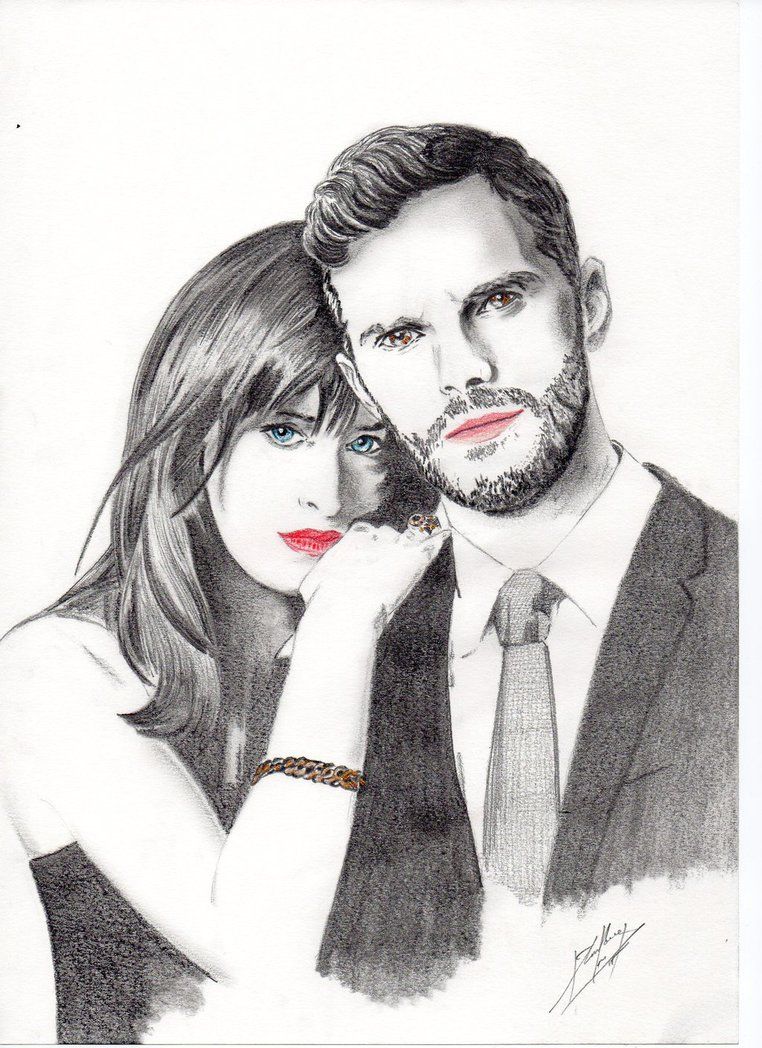 Cincuenta Sombras De Grey Fifty Shades Of Grey By Whassouh On Deviantart Fifty Shades Celebrity Drawings Fifty Shades Of Grey