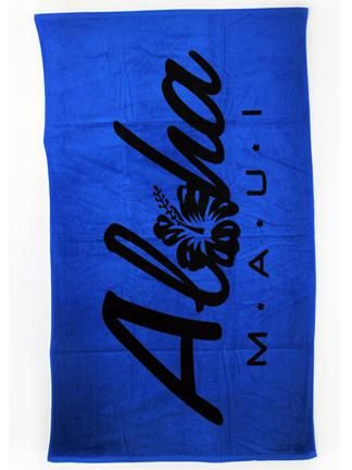 Pin By S Of Hawaii On Beach Towels Pinterest Towel Maui Aloha Hibiscus Beach Towel In Royal Blue Https Www Sofhawaii