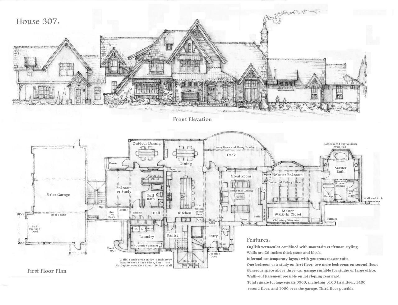 Fantasy Houses by GrimDreamArt on DeviantArt | Vintage house plans
