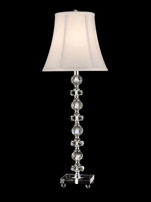 Waterford Crystal Hospitality Pineapple 35 Crystal And Brass Buffet Lamp Buffet Lamps Lamp Crystal Lamp