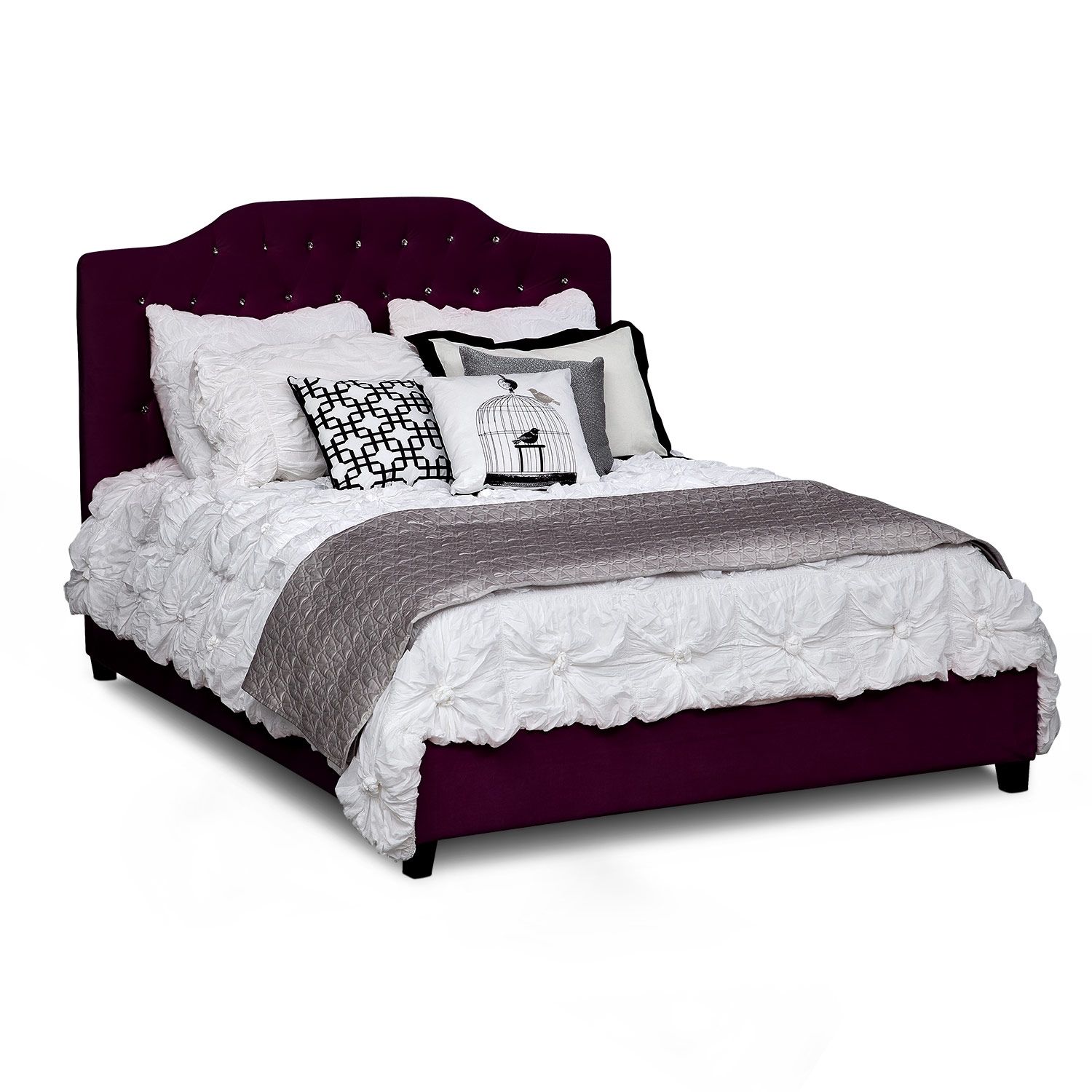 value city beds black valerie ii queen bed value city furniture purple stuff to buy pinterest beds value city beds black valerie ii queen bed value city furniture purple stuff to buy pinterest beds