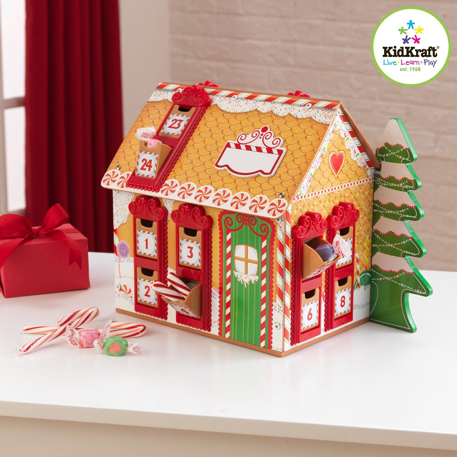 KidKraft Wooden Advent Calendar Wooden advent calendar, Advent
