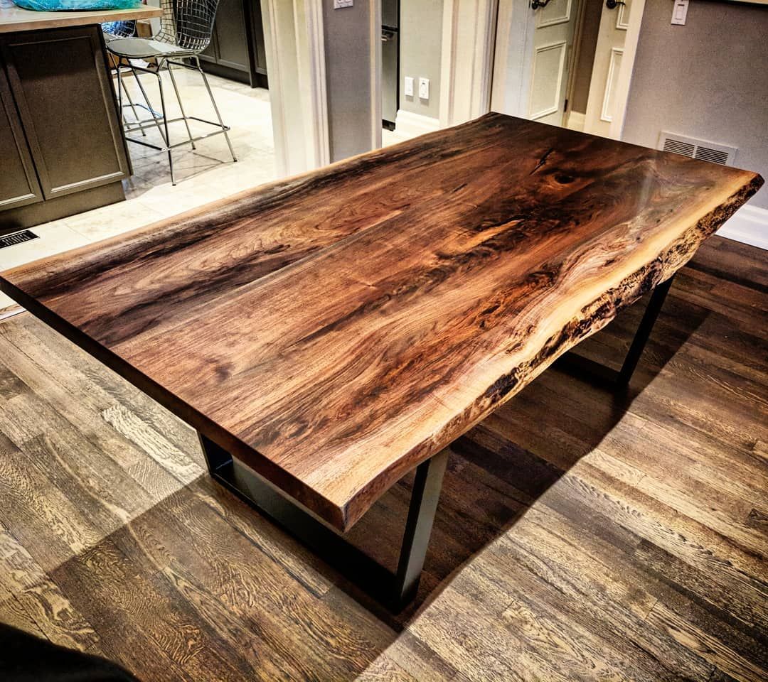 live edge dining table yes we do that email us with your needs