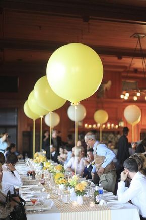 decoración de bodas con globos: 32 propuestas originales | boda