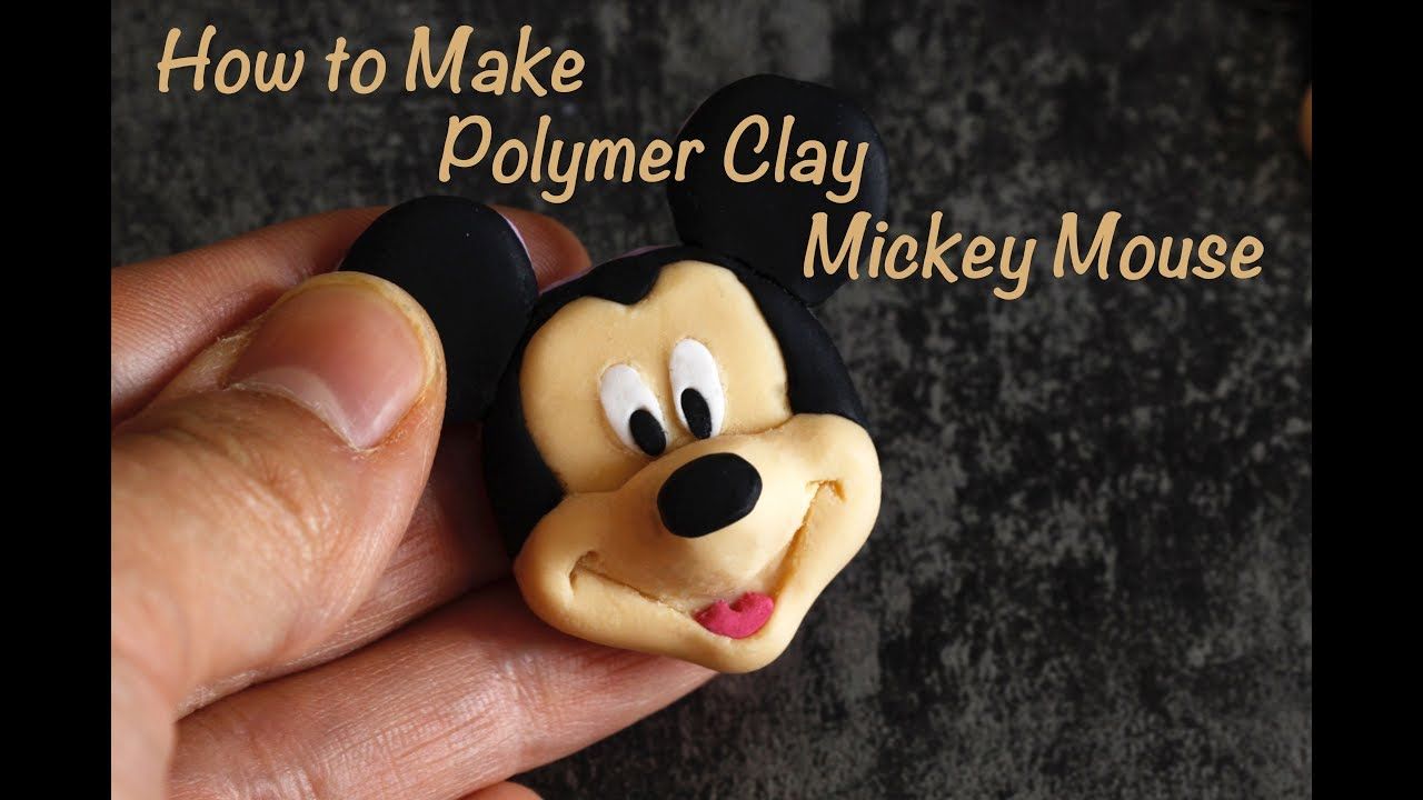 Make Ice Cream From Polymer Clay Coloring Pages 3 Polymer Clay Mickey Polymer clay, Polymer clay figures, Emoji coloring pages