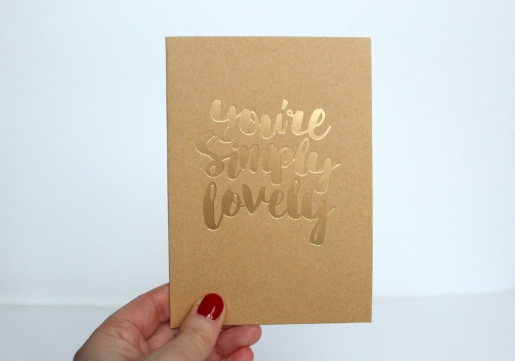 you re simply lovely card gold foil and kraft card range from kikki gold foil and kraft card range from kikki k