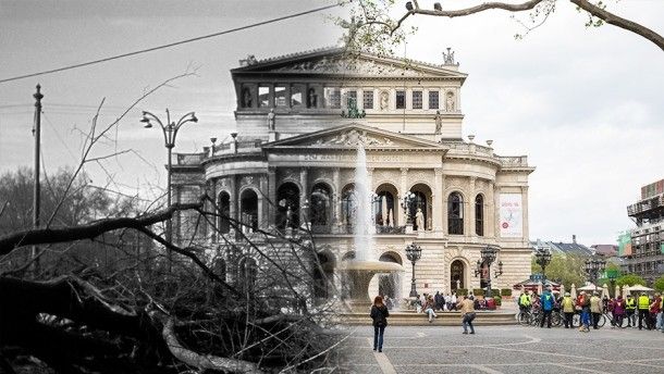 Frankfurt in Trümmern Frankfurt, Reisen und Kriegerin