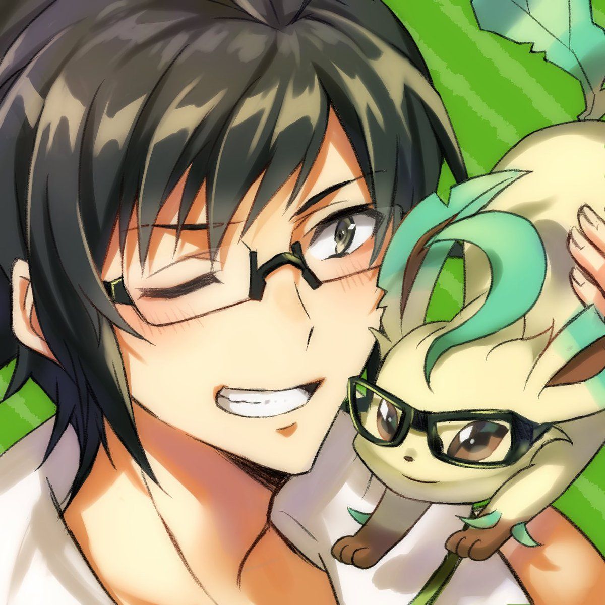 Yamato And Leafeon Artist Twitter Com Natsuki Iori Www Pixiv Net Member Illust Php Mode Manga Illust Id ファンアート 二階堂大和 イラスト Yamato And Leafeon Artist Twitter Com Natsuki Iori Www Pixiv Net Member Illust Php Mode Manga Illust Id ファンアート 二階堂大和 イラスト