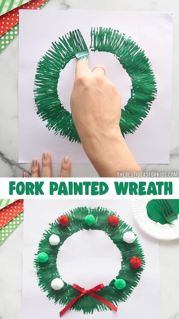 Fork Painted Wreath