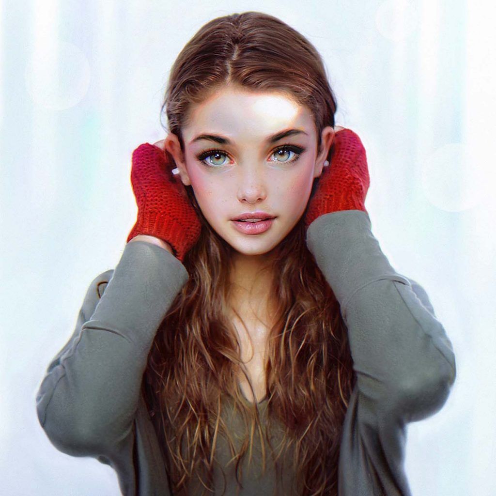 Irakli Nadar 17 Incredible Digital Portraits Digital Painting Digital Painting Portrait Digital Portrait