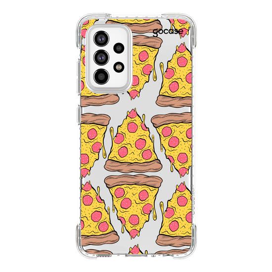 Esta capa para Samsung Galaxy A52 4G / A52s 5G é feita com TPU de alta qualidade e impressão impecável. Ele garante a proteção do seu dispositivo contra impactos, arranhões e poeira. A capa é fina e leve, e também possui bordas de borracha para proteger sua tela. O mais incrível da sua nova Gocase é que você também pode personalizá-la com seu nome ou foto e torná-la exclusiva como você. É um acessório para o seu celular que oferece proteção e está na moda ao mesmo tempo. Existem mais de 1000 des Pizza Phone Cases, Custom Pizza, Samsung Galaxy, All Iphones, Smartphone, Products, Weather, I Will Protect You, Pictures
