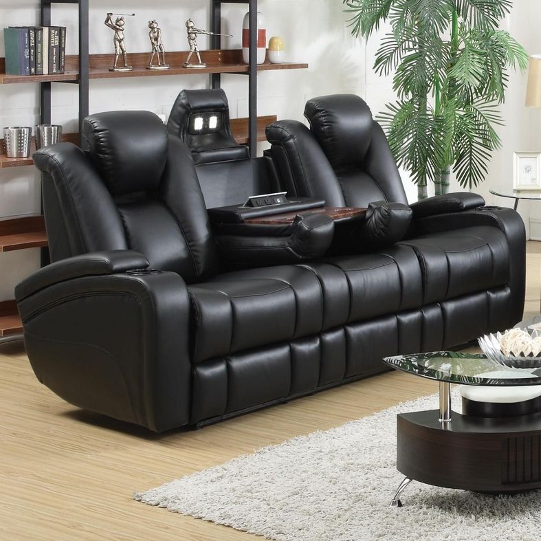Genial Schwarz Leder Liegende Sofa Coaster P Schwarzem Macht Reclining Stehlen Ein Leather Living Room Power Leather Reclining Sofa, What Is The Best Leather Reclining Sofa