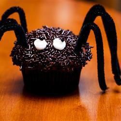 Allrecipes Spider Cupcakes Spider Cupcakes Halloween Easy Cakes For Kids