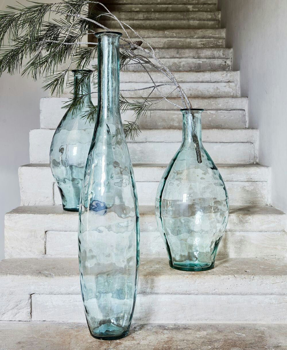 25+ Vases alinéa... Green Glass Bottles, Glass Jars, Vases En Verre
