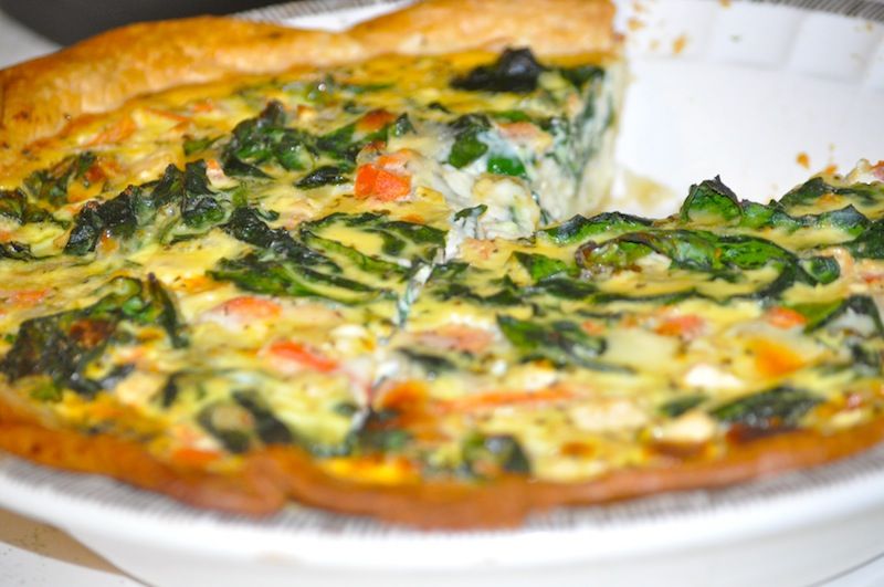 I love quiche it is a great brunch food or in our house we like to have